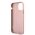 GUHCP12LRSAVSRG Guess PU Saffiano Vintage Script Case for iPhone 12 Pro Max Rose Gold
