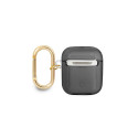 Guess TPU Printed Stripe Case for Airpods 1|2 Black