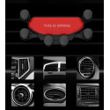 Car holder - gravity SPRING from 4,7’ air vent mount black