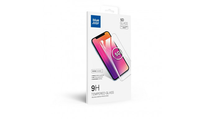 Blue Star 5D karastatud klaas kaetud raamiga Huawei P60 must
