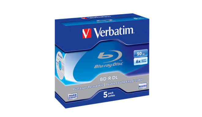 BD-R VERBATIM 50GB X6 (JEWEL CASE 5)