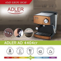 Adler poolautomaatne kohvimasin AD 4404cr 1,6L