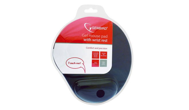 Gembird MP-GEL-BLACK must hiirematt