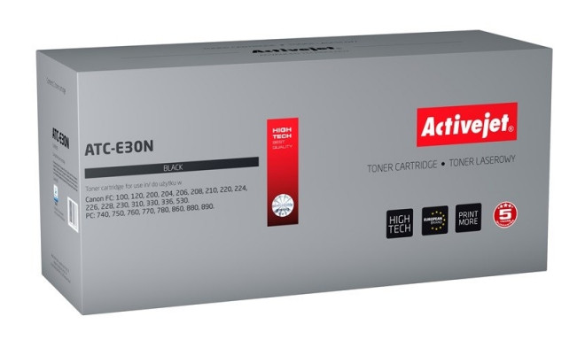 Activejet ATC-E30N Toner (replacement for Canon E-30; Supreme; 4000 pages; black)