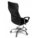 Topeshop KRZESŁO NEMO CZARNE office/computer chair Padded seat Mesh backrest