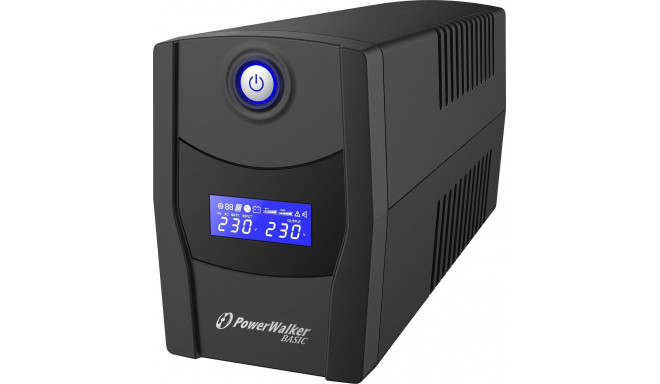 PowerWalker VI 600 STL Line-Interactive 0.6 kVA 360 W 2 vahelduvvoolu väljundit