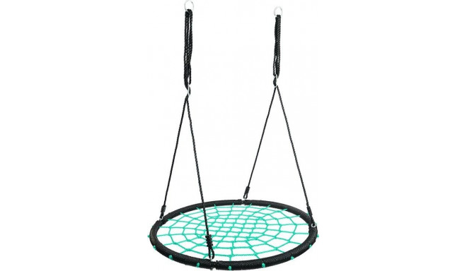 Funfit Swing avatud mustriline toonekurepesa kiik lastele 100cm