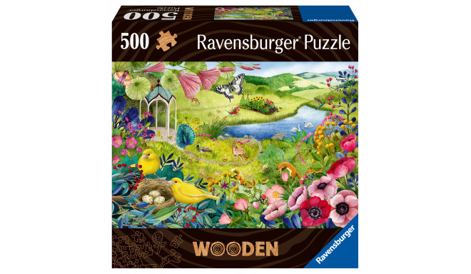 Ravensburger puidust pusle 500 tk Imeline loodus