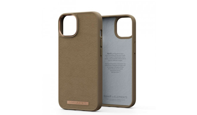 njord Comfort+ Case iPhone 14 (camel)