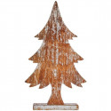 Decorative Figure Christmas Tree Silver Wood 5 x 49,5 x 26 cm (6 Units)