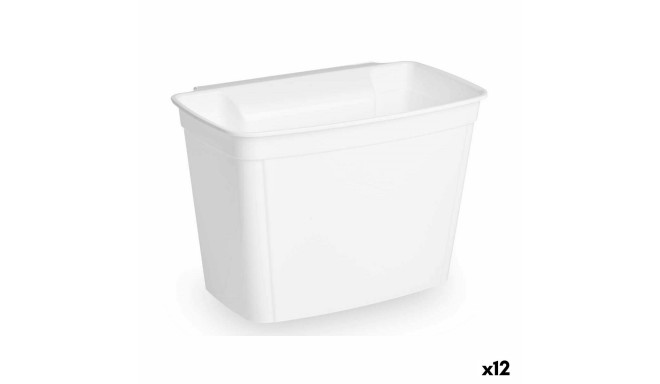 Bin Bag Holder Kinvara 02 001 White Plastic 4 L (12 Units)