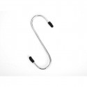 Hook for hanging up Set Silver Metal (12 Units)