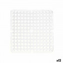 Paklājs Izlietne Caurspīdīgs Plastmasa 28 x 0,1 x 28 cm (12 gb.)