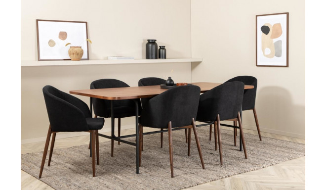 Söögitoa komplekt Uno&Arch 6 tooli