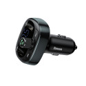 Baseus transmiter FM T Shaped S-09 Bluetooth MP3 car charger black