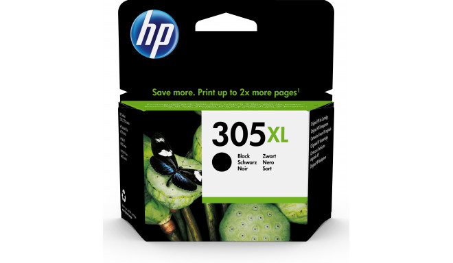 Tint HP 305XL 3YM62AE Black/must suuremahuline 4ml 240lk for Deskjet 23XX/27XX/2710e/Plus 41XX/4110e