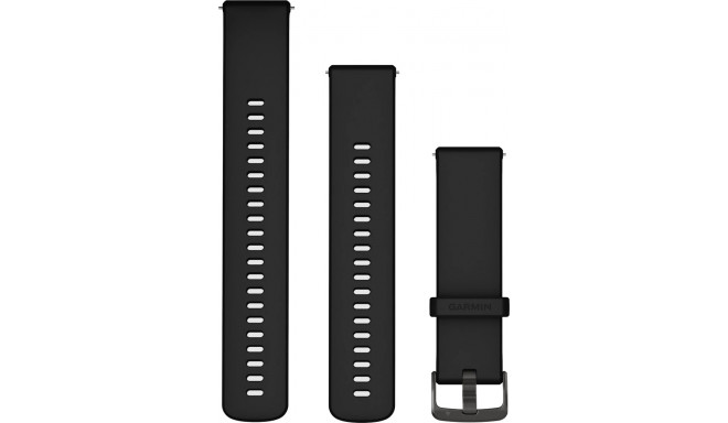 Garmin kellarihm Venu 3 22mm, must