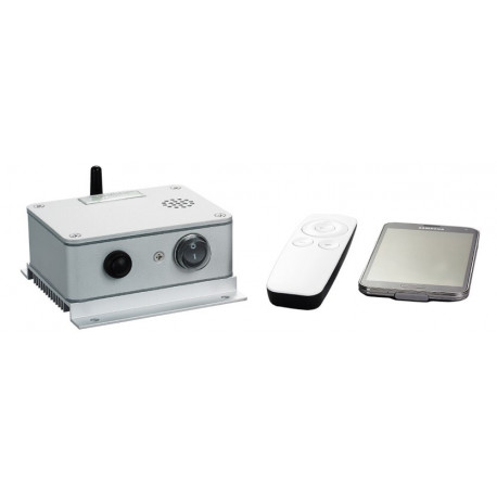 Dimmer module controllable by smartphone or remote