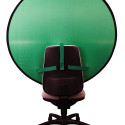 HELIOS Greenscreen Hintergrund für Stühle, 110cm