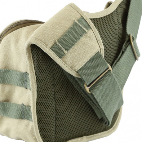 Kalahari fotokott KIKAO K-51 lõuendist, khaki