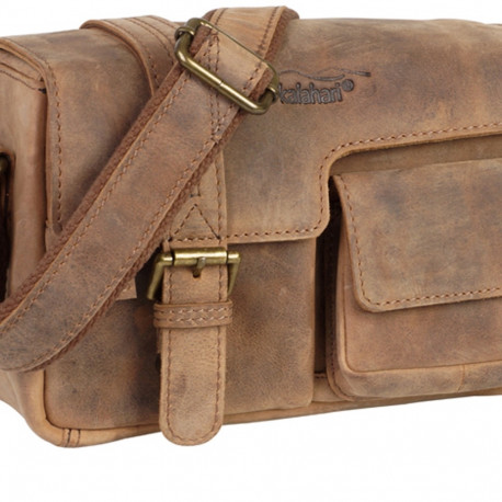 kalahari KAAMA LS-30 Fototasche, Leder