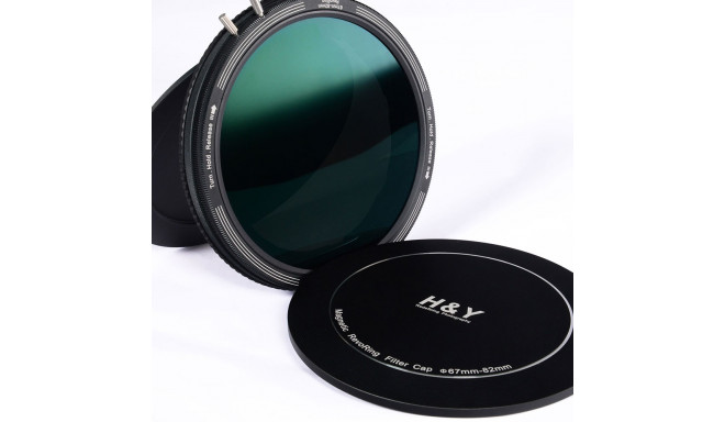 H&Y REVORING 67-82mm Front- und Rückdeckel
