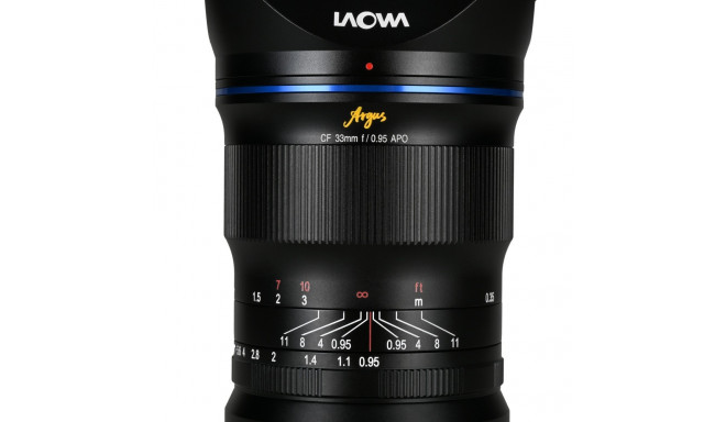 LAOWA Argus 33mm f/0,95 CF APO - Nikon Z (APS-C)