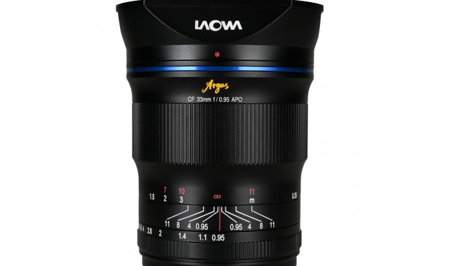 LAOWA Argus 33mm f/0,95 CF APO -Canon EF-M (APS-C)