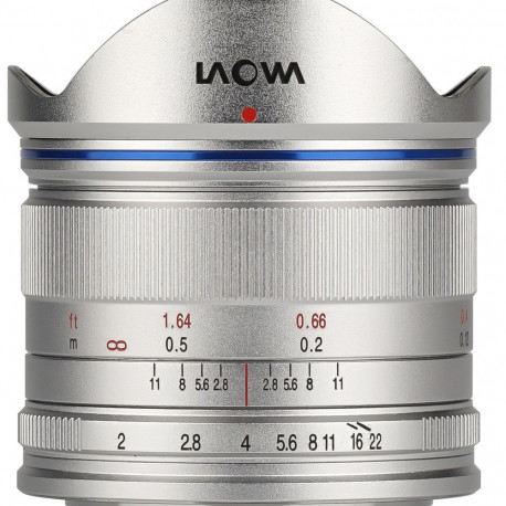 LAOWA 7,5mm f/2,0 - MFT, silber