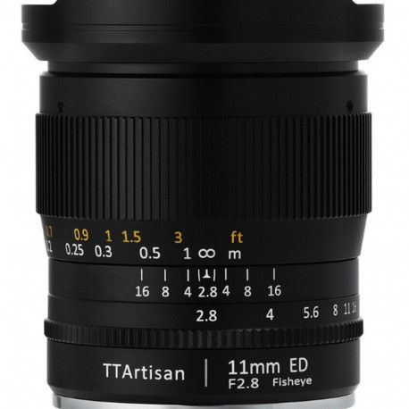 TTARTISAN kalasilm-objektiiv 11mm f/2,8 Canon EF (FF)