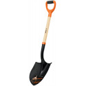 Labidas terava otsaga 22x50cm, puidust varrega, kahekomponentne D-käepide, 103cm, Truper®