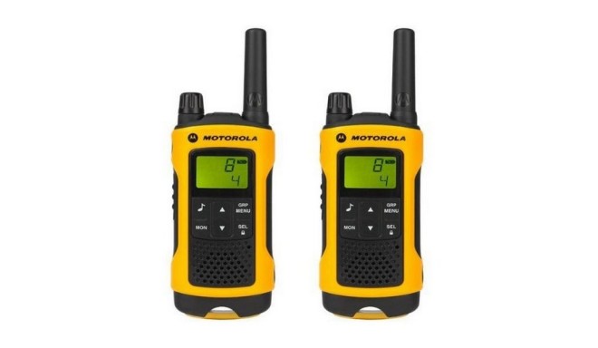 Walkie-Talkie Motorola TLKR T80 10 km LCD 16 h NiMH Black Yellow ...