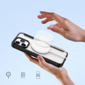 DUX DUCIS Skin X Pro - Folio Case compatible with MagSafe for Apple iPhone 15 Pro black