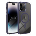 Color Edge Mag Cover case compatible with MagSafe for IPHONE 13 PRO navy blue