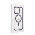 Color Edge Mag Cover case compatible with MagSafe for IPHONE 13 PRO navy blue