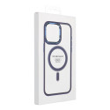 Color Edge Mag Cover case compatible with MagSafe for IPHONE 13 navy blue
