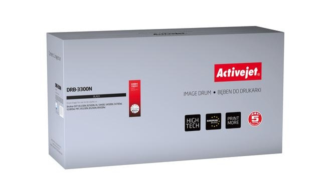Activejet DRB-3300N drum (replacement for Brother DR-3300; Supreme; 30000 pages; black)
