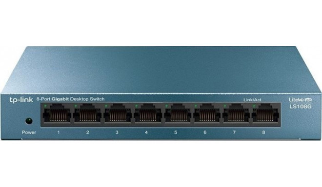 TP-Link LiteWave LS108G, Switch (blue)