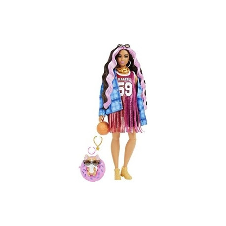 Barbie Extra Doll (Basketball Jersey) - HDJ46