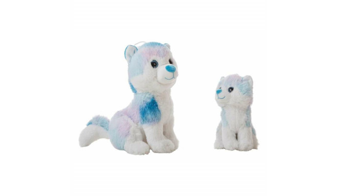 Плюшевый Синий Husky 28 cm