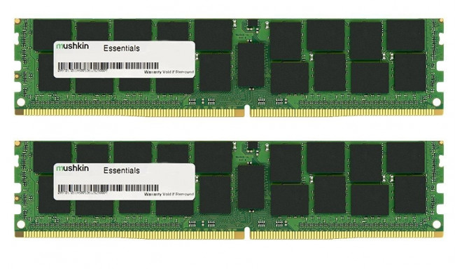 Mushkin Essentials DIMM Kit 32GB, DDR4-2133, CL15-15-15-35 (MES4U213FF16G28X2)