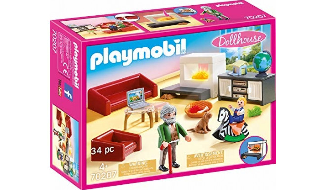 PLAYMOBIL 70207 Cozy living room, construction toys