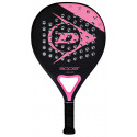 Padel tennis racket Dunlop BOOST LITE 2.0 350g Round SOFT-EVA  professional(woman) black/pink