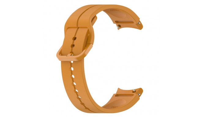 Silicone strap for SAMSUNG Watch 4 / 5 yellow (9)