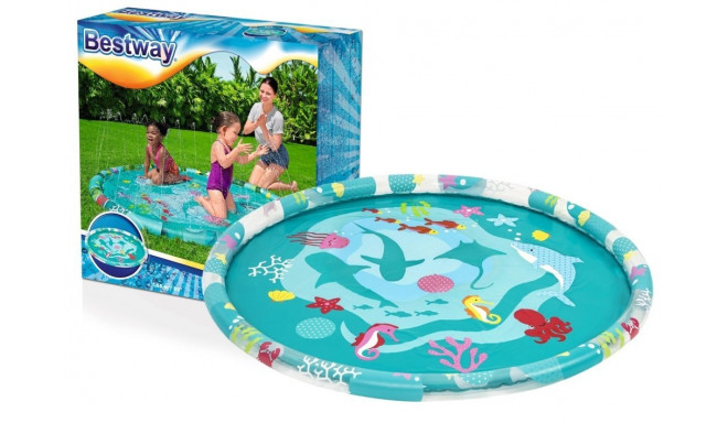 BESTWAY 52487 Inflatable Paddling Pool With A Fountain For Children from 2 years 165 cm