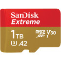 Sandisk memory card microSDXC 1TB Extreme + adapter