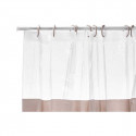 Shower Curtain Transparent 180 x 180 cm Beige Plastic PEVA (12 Units)