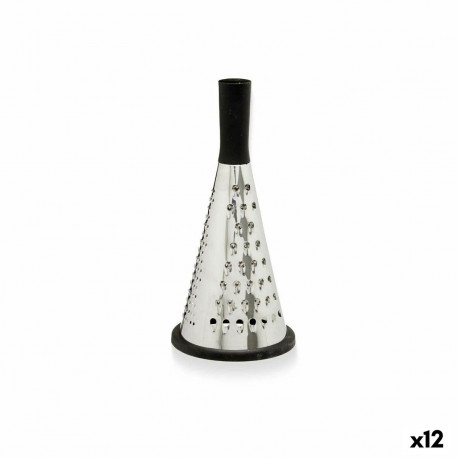 Grater Kinvara KT224145PA KT224145PA Black Silver Stainless steel ABS TPR 11,5 x 24,5 x 11,5 cm (12 