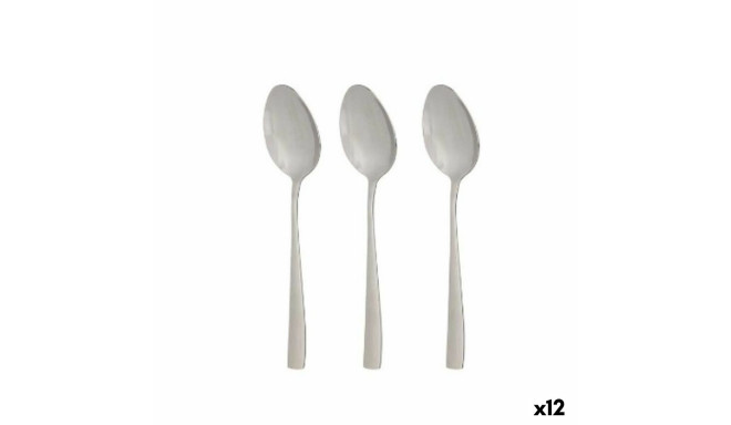 Набор ложек Kinvara KT190017-3 Серебристый Нержавеющая сталь 21 x 4,5 x 2,5 cm (12 штук)