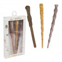 Set of Biros Harry Potter Brown (3 pcs)